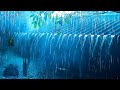 Fall Asleep Quickly with Heavy Rain & Loud Thunderstorm Sounds ⚡ Powerful Tin Roof Ambience at Night