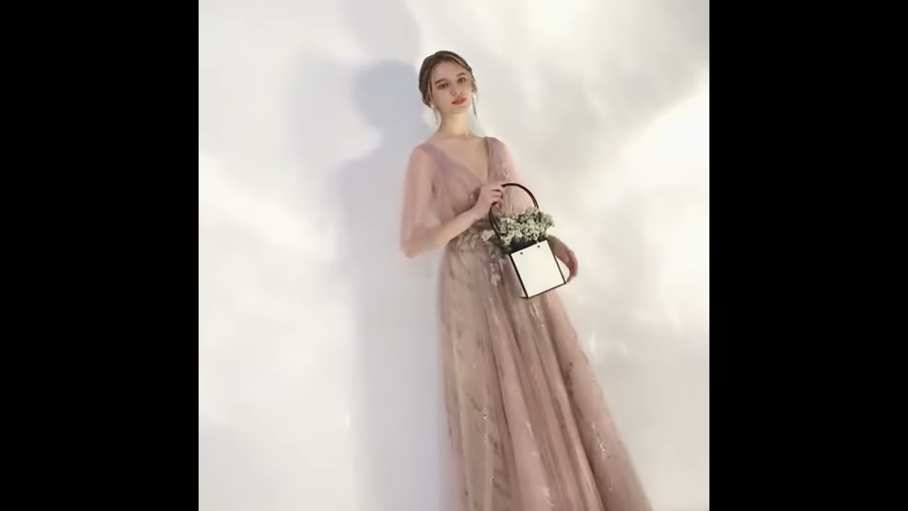 Chic Beautiful Champagne Evening Dresses 2020