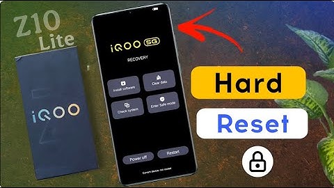 How to Reset Lock in iQOO Z10 Lite | iqoo z10 lite Hard Reset Kaise Kare
