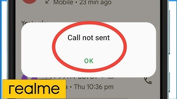 Call Not Sent Problem Realme | Call Not Sent In Realme
