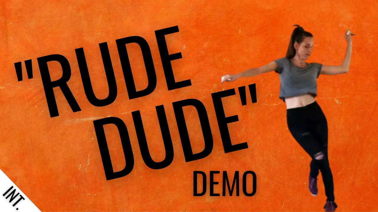 Rude Dude Line Dance Demo Choreographed by Mark Paulino YouTube