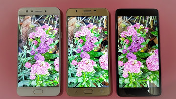 Oppo F3 vs Samsung J7 Prime vs Redmi Note 4 Screen Comparison | TechTag!!