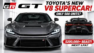 Toyota's New V8 Supercar Could Be Limited to Just 500 Units