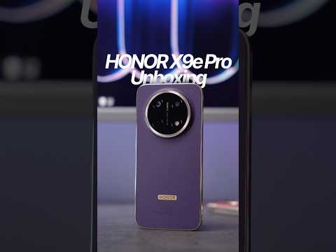 HONOR X9e Pro Unboxing - Royal Purple #HONOR #HONORX9e #JoshuaWong