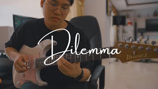 dilemma on guitar - tabs and tutorial