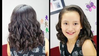 How to Get Wavy or Curly Hair with a Flat Iron | Curls | Waves | Hairstyles for Any Occasion screenshot 4