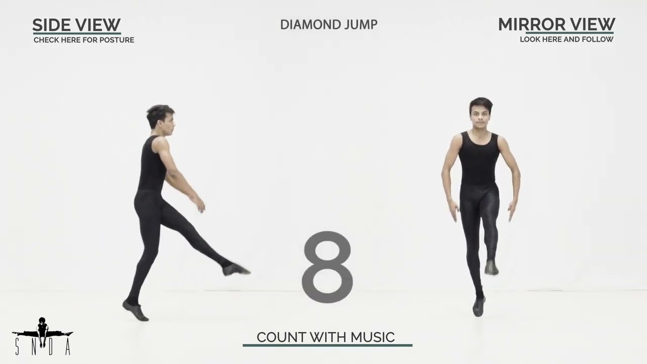 Diamond Jump Dance Steps & Techniques BollyJazz SNDA YouTube