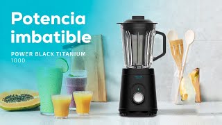 Batidora de vaso Power Black Titanium 1000