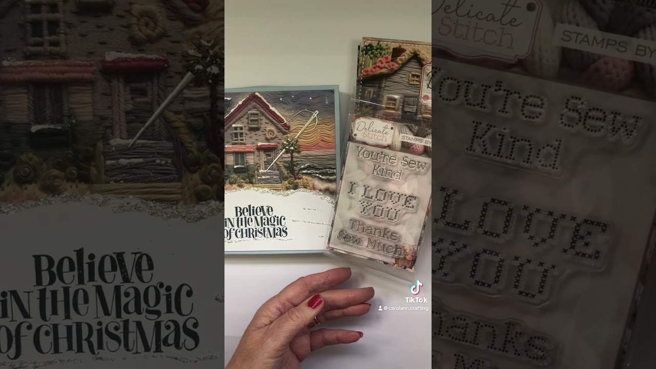 Delicate Stitch bundle from Stamps By Me www.howtocraftnetwork.co.uk