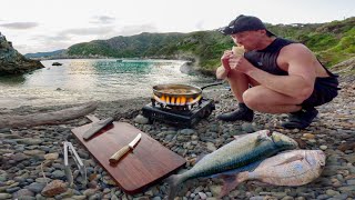 Catching and preparing food in the wild