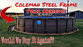Coleman Power Steel Frame Above Ground Pool Review!