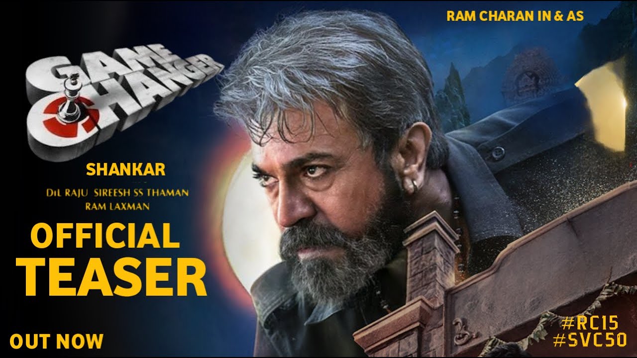 Game Changer - Ram Charan Intro First Look Teaser | Shankar,Thaman, Game Changer Teaser,Kaira Advani