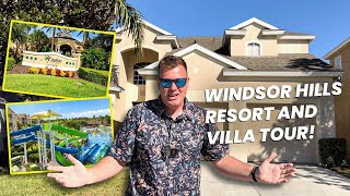 GREAT VALUE with a CINEMA! Windsor Hills Resort & Villa Tour Orlando 5 Bedroom Pool Rental Home ☀️