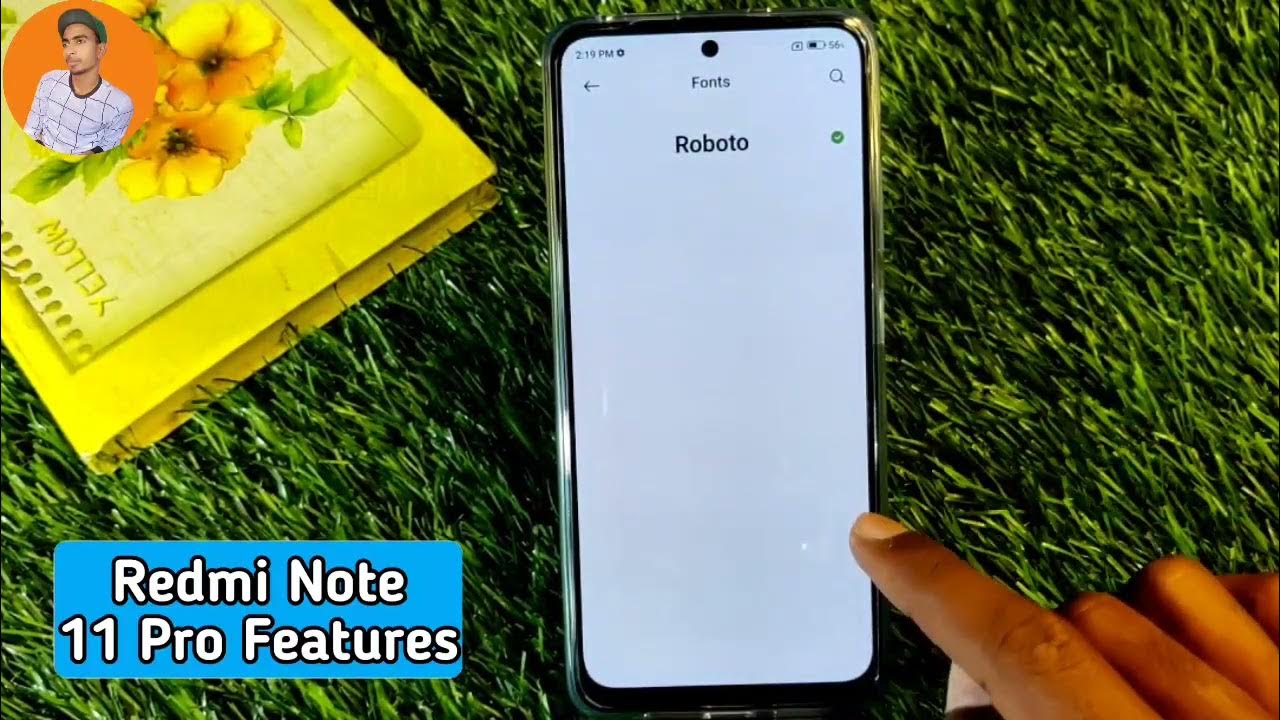 How To Change Font Style in Redmi Note 11 Pro , Redmi Note 11 Pro Font