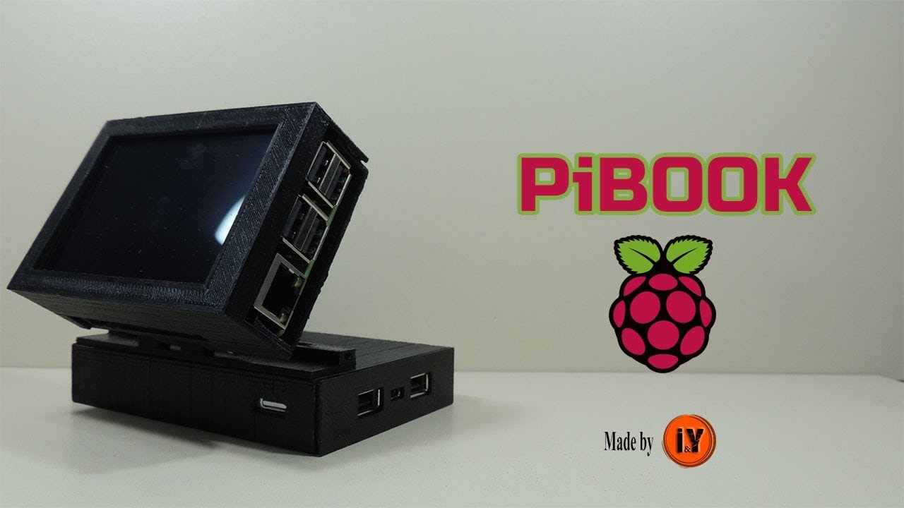 Mini Computer with Raspberry Pi 3 | PiBOOK - YouTube
