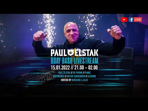 PAUL ELSTAK BIRTHDAY BASH - LIVESTREAM EDITION