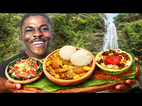 I Cooked African Food In Nature: ASMR