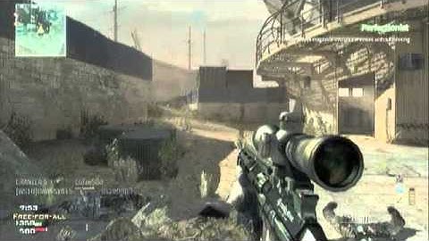 MSR Sniper Rifle Killcam - Free For All in Dome