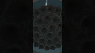 33 Raptor Engines Gimbaling in Perfect Sync #spacex #shorts