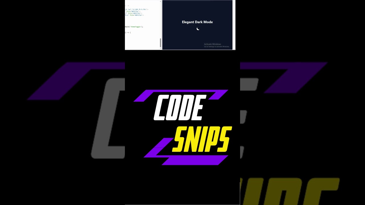Solar Switch: Dark Mode Theme Toggle