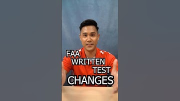 ⚠️ Take note of these FAA written test changes! #aviation #pilot #flying