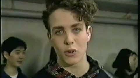 NKOTB - Joey McIntyre - mini interview Japan Jan 91