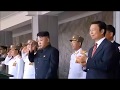 I put some Becks music over North Korean marching