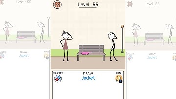 Draw puzzle Level 55 Jacket Walkthrough Solution