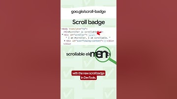 Find scrollable elements quickly with DevTools