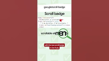 Find scrollable elements quickly with DevTools