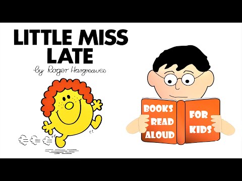 Story Time Online | LITTLE MISS LATE Read Aloud by Books Read Aloud for Kids