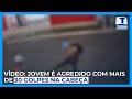 Vdeo mostra jovem sendo agredido com mais de 30 golpes na cabea   tribuna da massa 030624