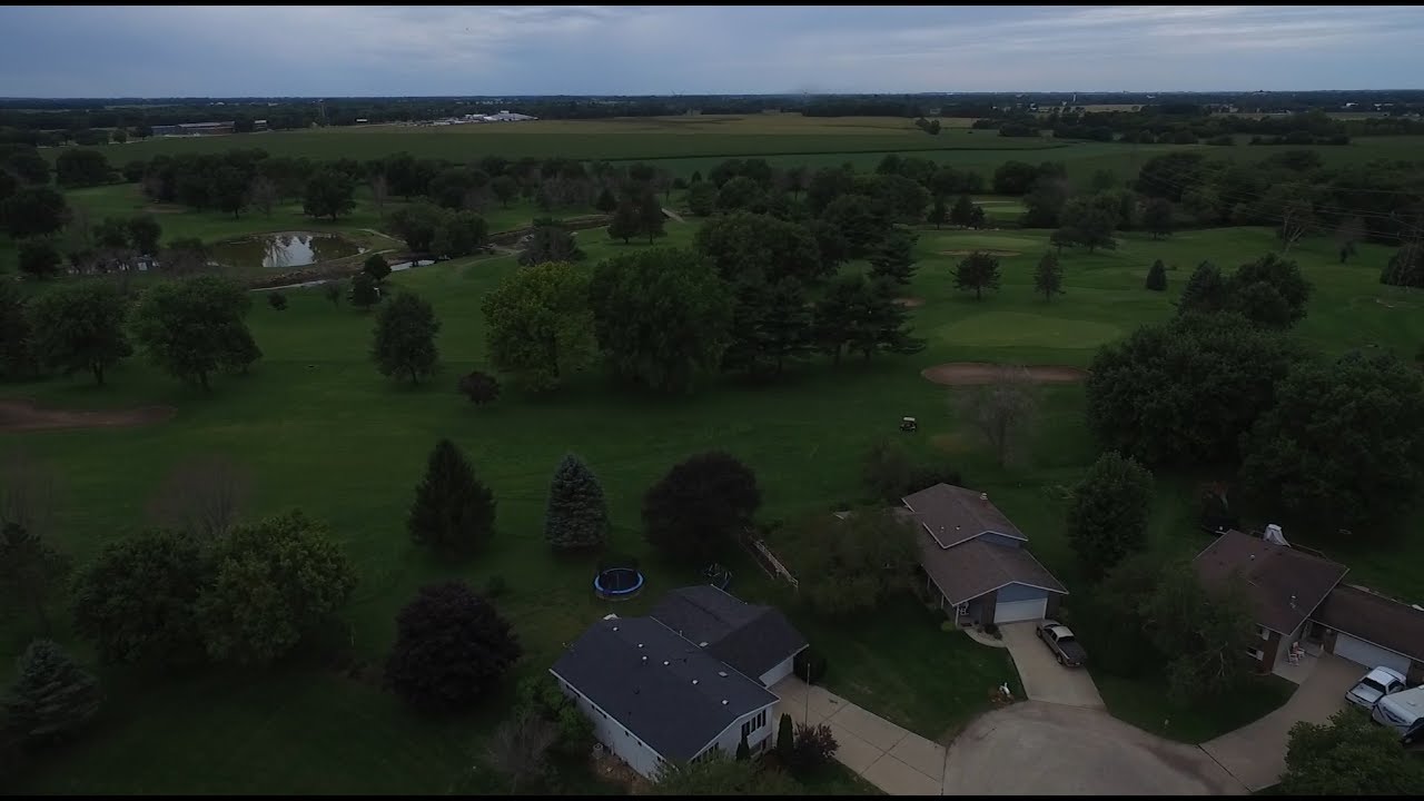Drone Flight in Rock Falls, Illinois near Rock River Golf and Pool