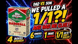 We Pulled a 1/1...and Had NO IDEA!😳| 2025 Topps Chrome Platinum