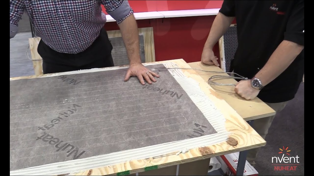Nuheat Mesh The Self Adhesive Electric Floor Heating Solution