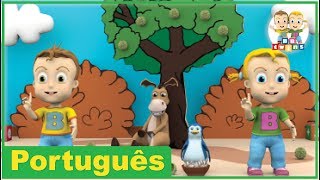 Video thumbnail of "O Ouriço Ploc Ploc | Magusto - S. Martinho | Canções Creche Pré-Escolar | BBtwins | Português"