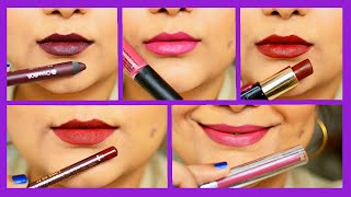 5 Fall/winter lipsticks for INDIAN Skin tone {Delhi fashion blogger}