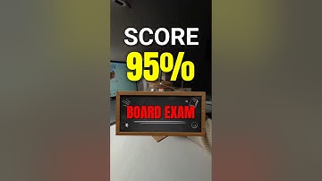 how to score 95% in Board Exam 🔥 | board exam 2026 | #shorts #short