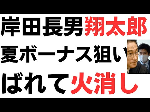 岸田首相長男翔太郎・夏のこっそりボーナス狙いばれて火消しも、国民に見抜かれ更に炎上！ミヤネ屋ではみちょぱから「息子さんがバカ息子だったのか」と一刀両断！