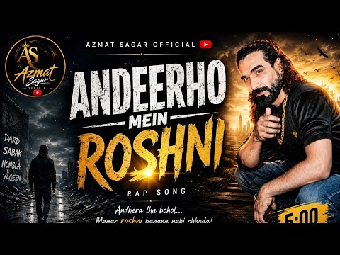 Light in the Darkness | Emotional Urdu Rap Song 2026 | Azmat Sagar Official | Motivational Hip Hop
