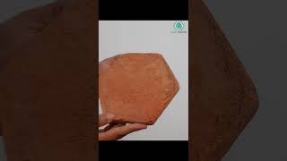 Terracotta Hexagon Tiles #terracotta #tiles #clay #pottery #hexagon
