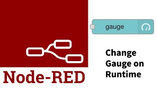Adjust the Gauge Settings on Runtime \\ Node-Red Tutorial
