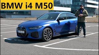 Primul BMW M electric: i4 M50! | Test in romana 4k