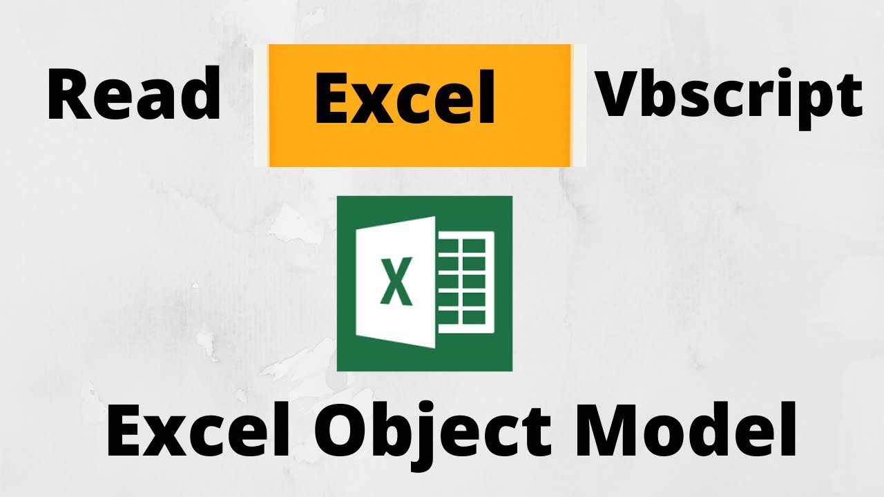 Excel object. Excel script.