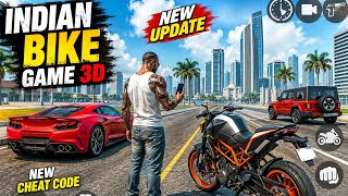 🔥 Indian Bike Driving 3D New Update💥Ultra Graphics+Secret Cheat Codes🏍️ India’s Most Crazy Bike Game