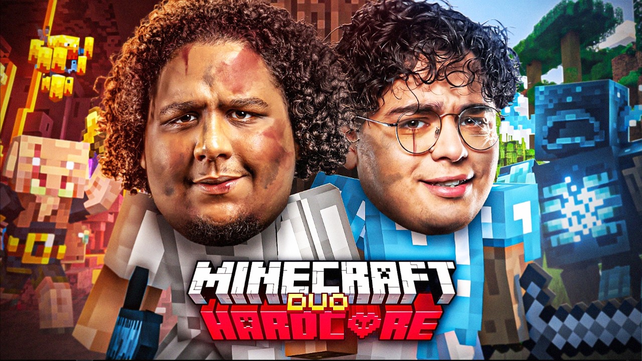 J'ai tenté de FINIR Minecraft avec Kameto en DUO Hardcore...
