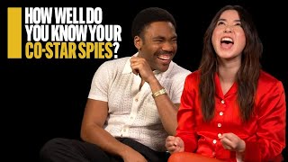 "Mr. & Mrs. Smith" Stars Donald Glover and Maya Erskine COMPETE in Co-Star Quiz | IMDb