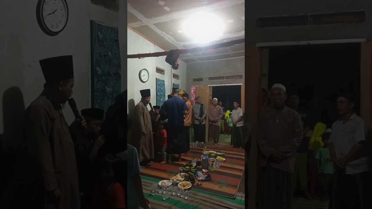 Acara tasyakuran Dede naura