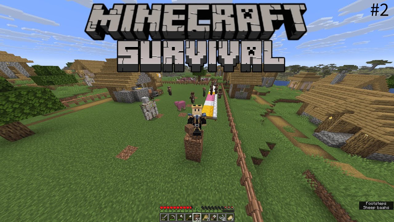 Minecraft Survival series Episode 2 #part2 #minecraft - YouTube