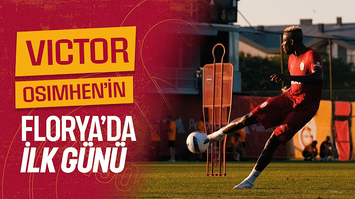 🎭 Victor Osimhen’in Florya’da İlk Günü 🦁